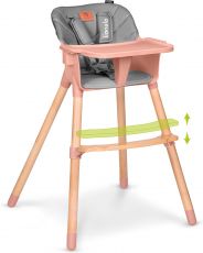 Стільчик для годування Lionelo Koen Pink Rose